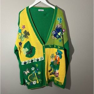 Vintage Gallagher St Patrick’s Day Sweater XXL